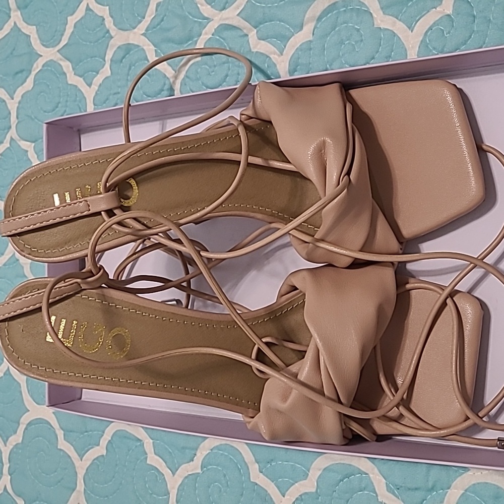 Lace up heels 5.0